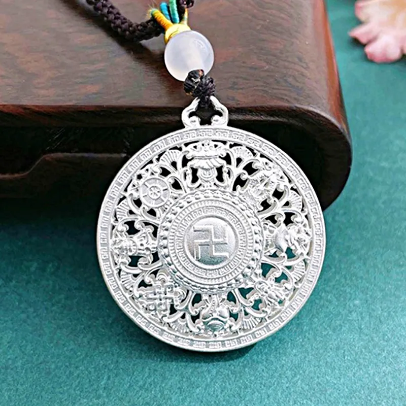 KING TAI SANG 999 Fine Silver Necklaces Unisex-2