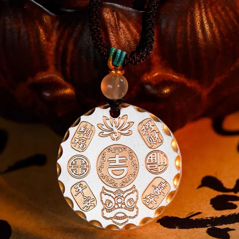 KING TAI SANG S999 Fine Silver Necklaces Unisex-4