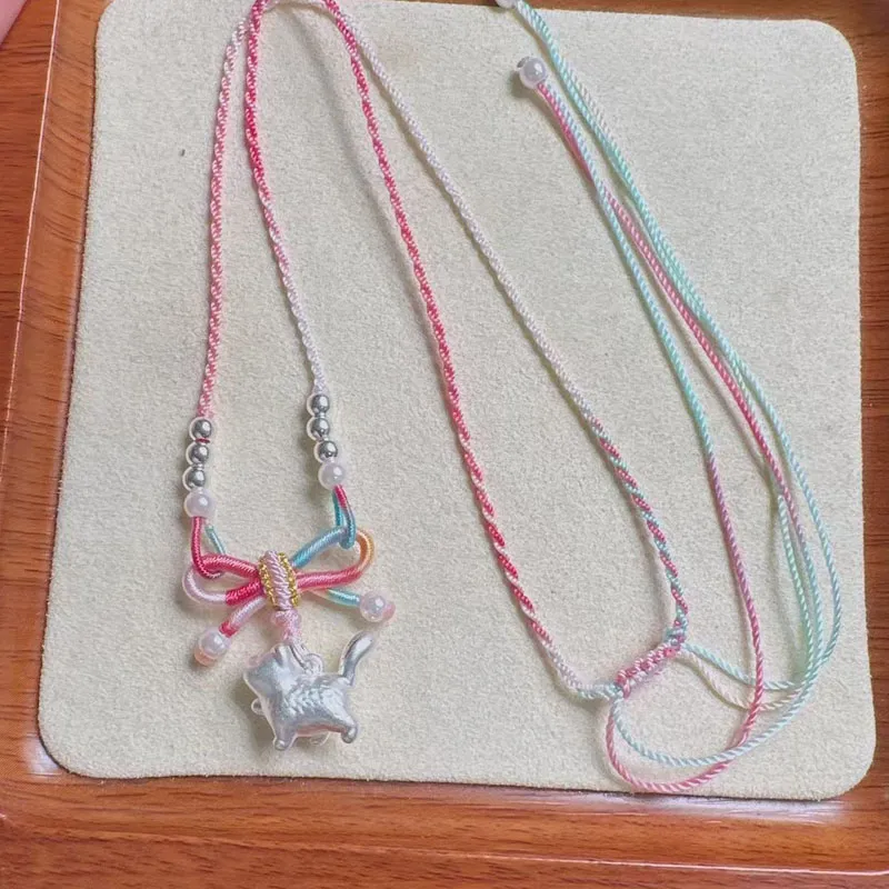 KING TAI SANG 999 Fine Silver Necklaces Unisex-7