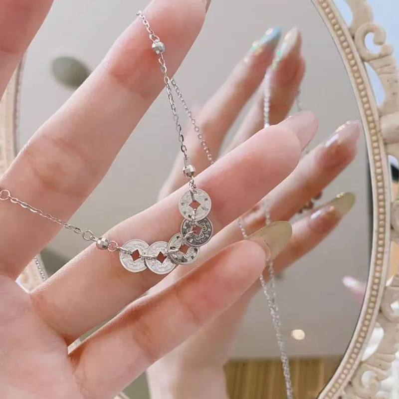 KING TAI SANG 925 Sterling Silver Necklaces Unisex-3