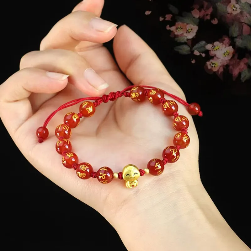 KING TAI SANG Agate Bracelets Unisex-3