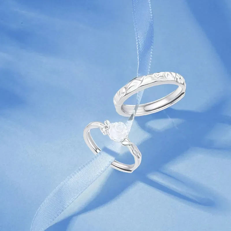 KING TAI SANG 999 Fine Silver Rings Unisex-2
