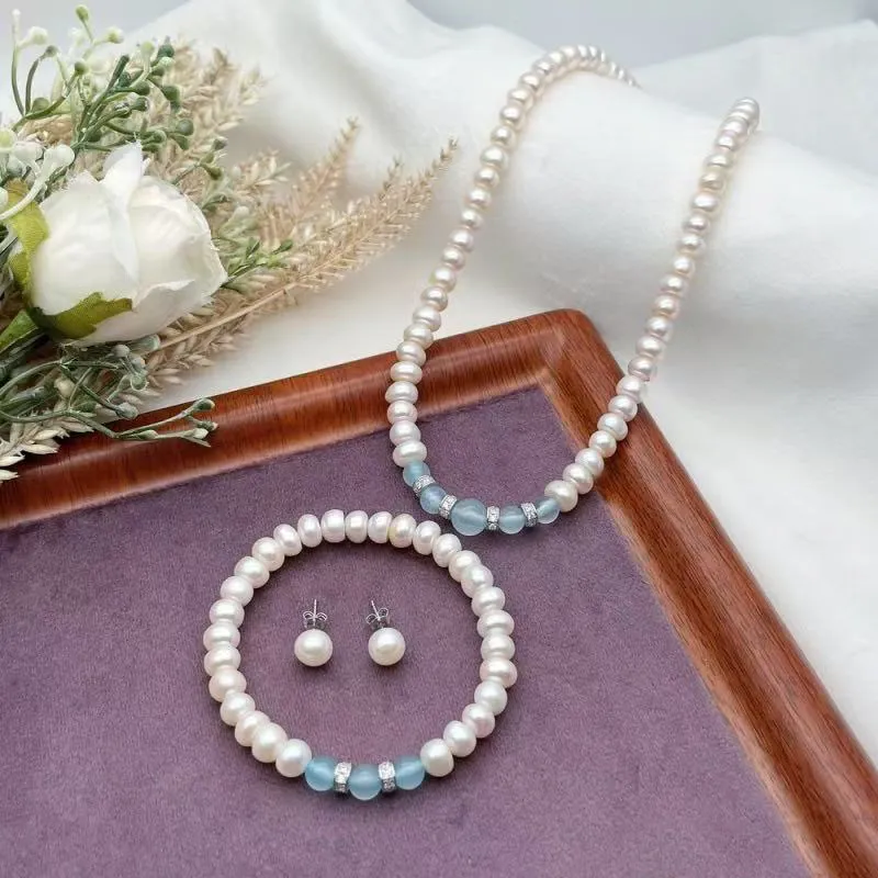 KING TAI SANG Pearl Necklaces Unisex-1