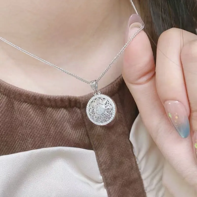 KING TAI SANG S925 Silver Necklaces Unisex-6