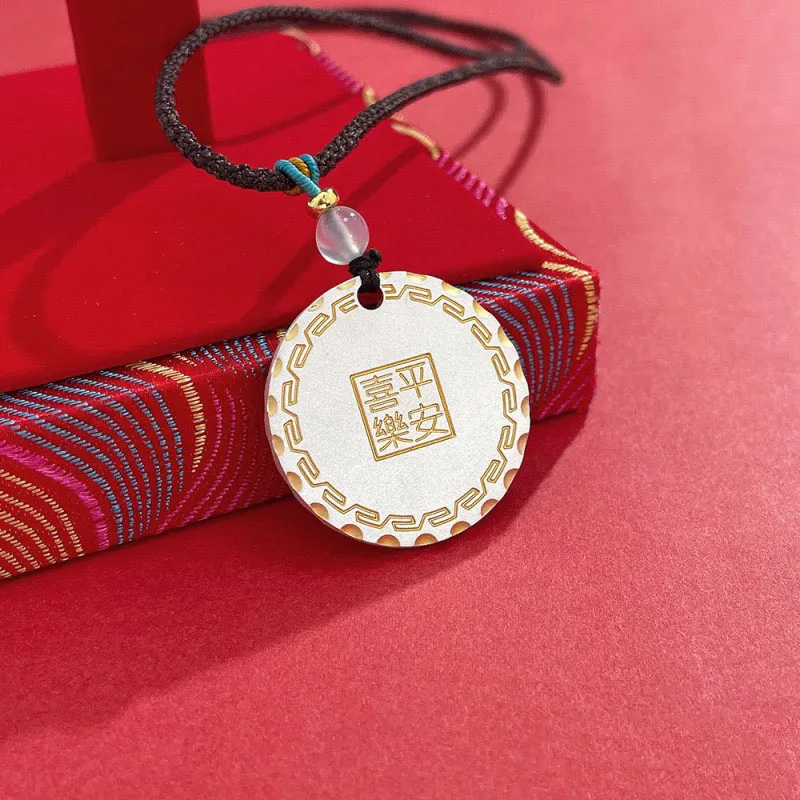 KING TAI SANG 999 Fine Silver Necklaces Unisex-4