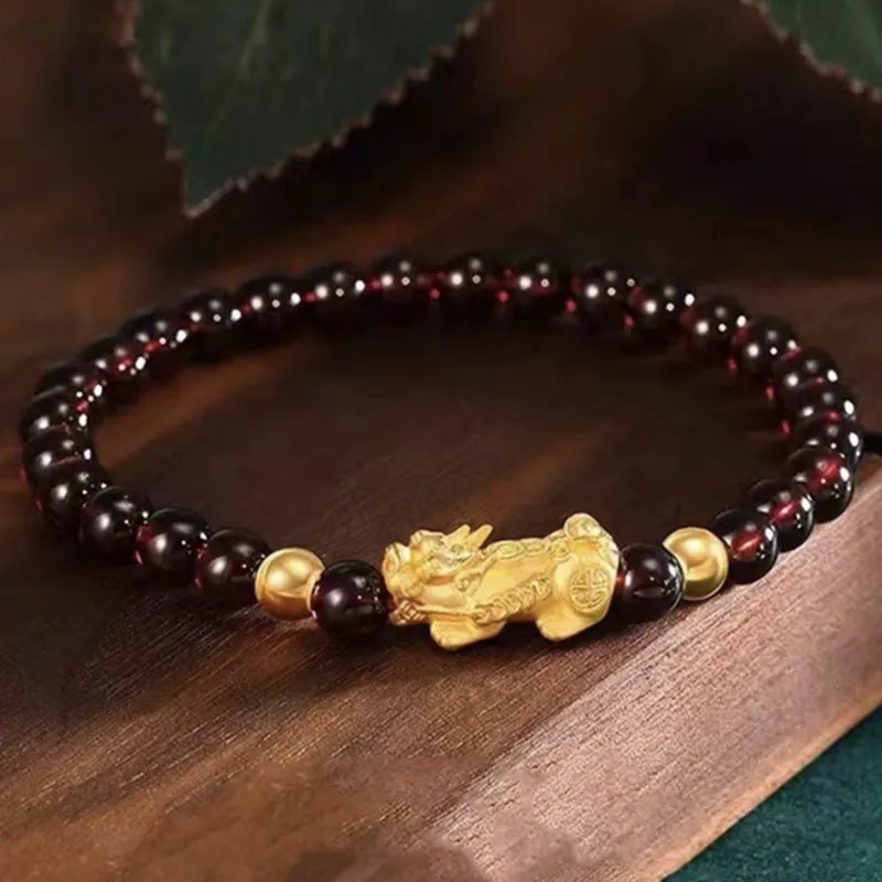 KING TAI SANG Gold Bracelet Unisex-3