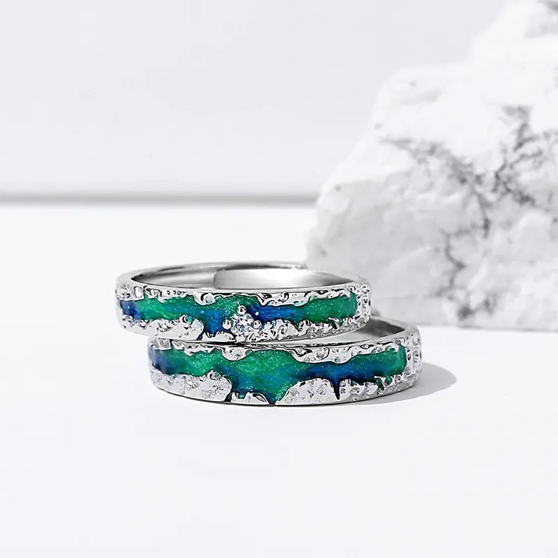 KING TAI SANG S925 Silver Rings Unisex-2