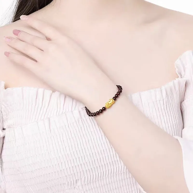 KING TAI SANG Gold Bracelet Unisex-6