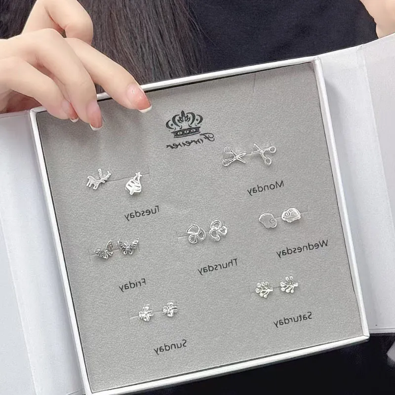 KING TAI SANG Alloy Stud Earrings Women's-2