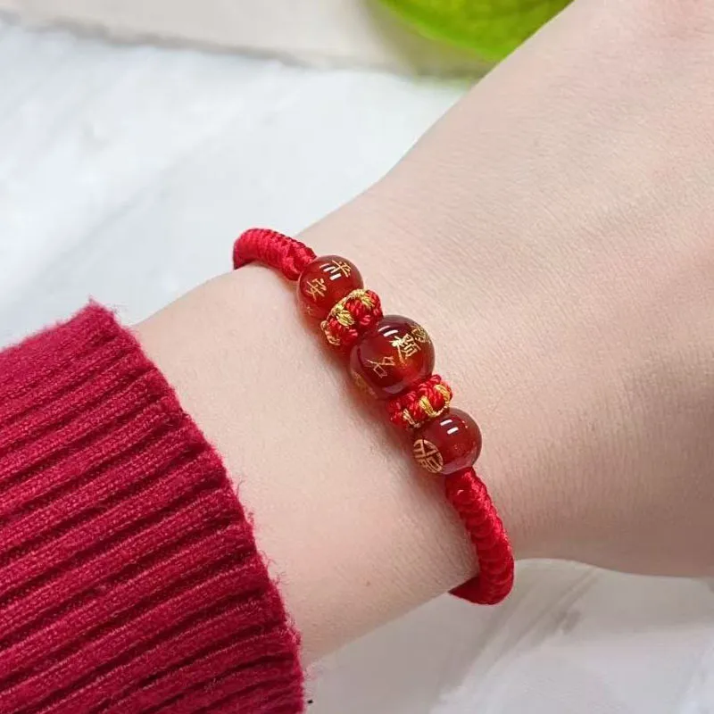 KING TAI SANG Agate Bracelets Unisex-5
