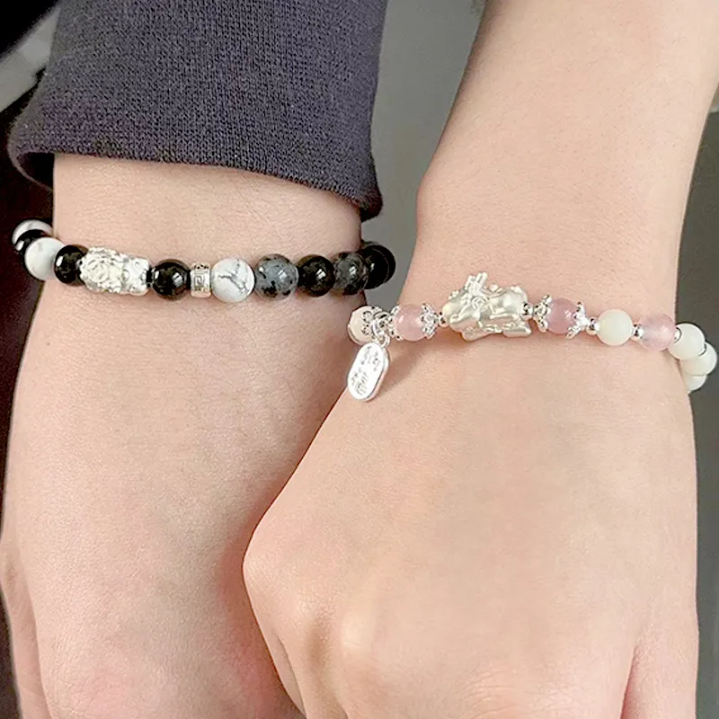 KING TAI SANG Agate Bracelets Unisex-4