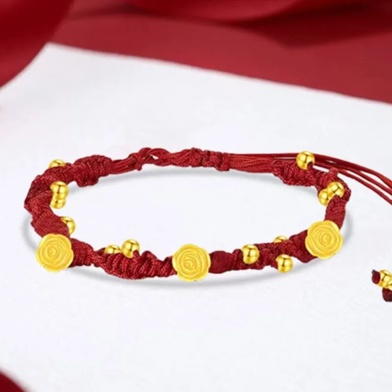 KING TAI SANG Gold Bracelet Unisex-2