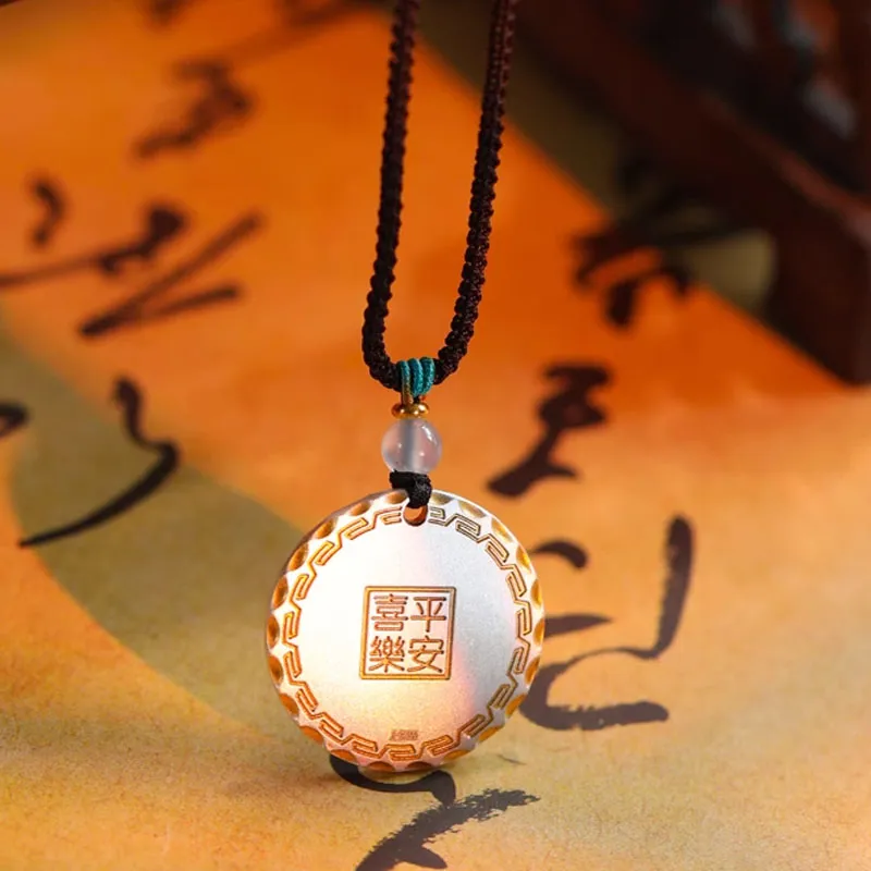 KING TAI SANG S999 Fine Silver Necklaces Unisex-5