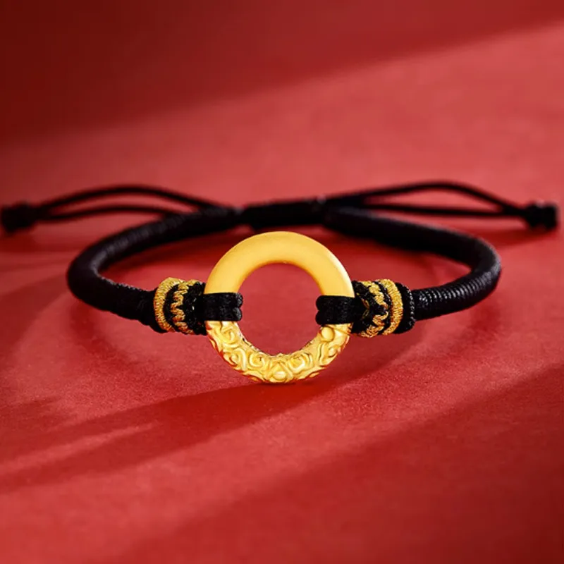 KING TAI SANG Gold Bracelet Unisex-5