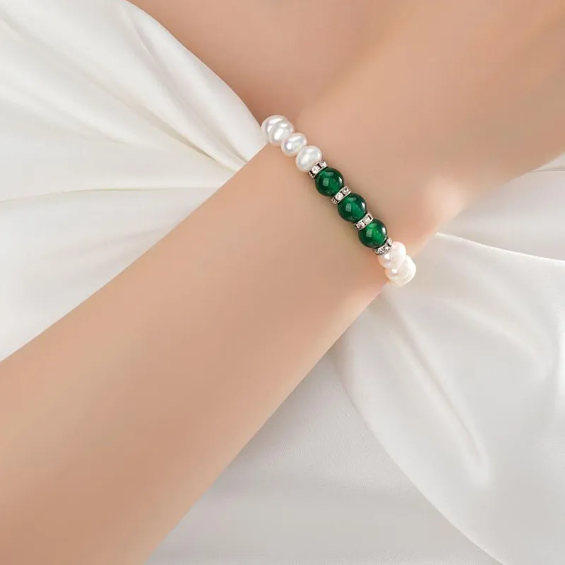 KING TAI SANG Agate Bracelets Unisex-5