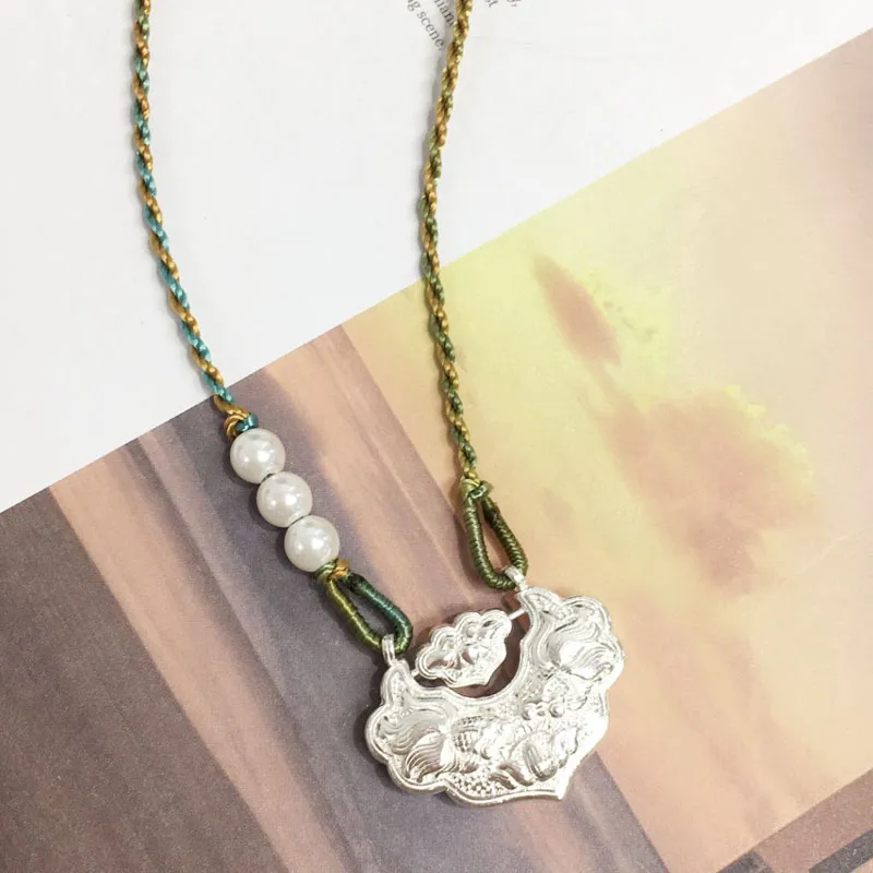 KING TAI SANG 999 Fine Silver Necklaces Unisex-1