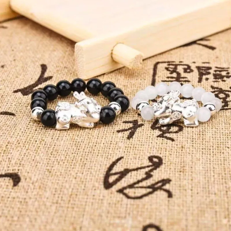 KING TAI SANG Agate Rings Unisex-2