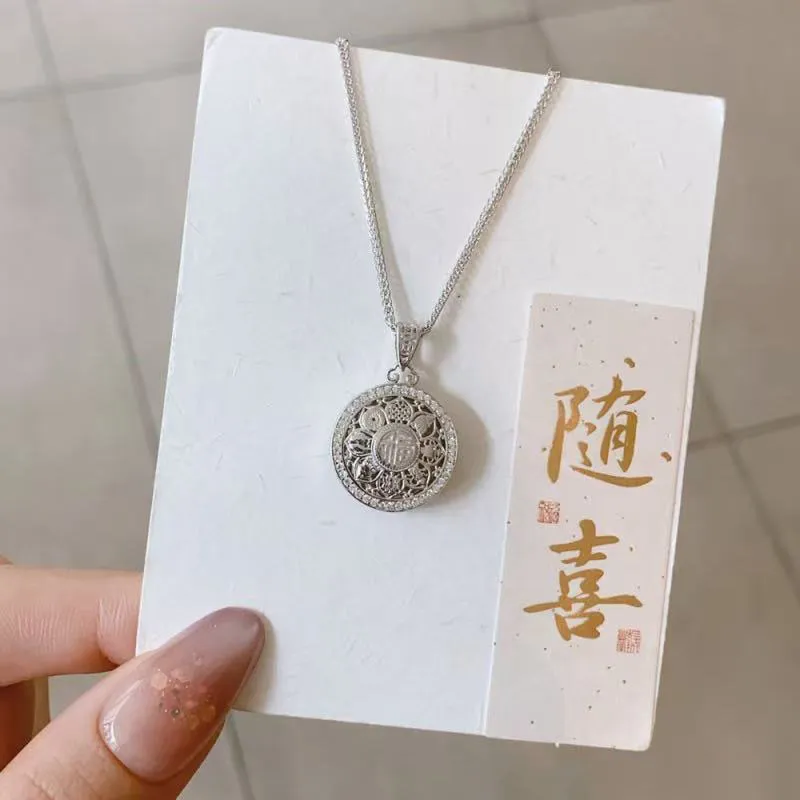 KING TAI SANG S925 Silver Necklaces Unisex-1