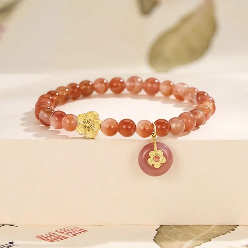 KING TAI SANG Agate Bracelets Unisex-1