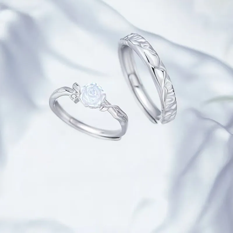 KING TAI SANG 999 Fine Silver Rings Unisex-3