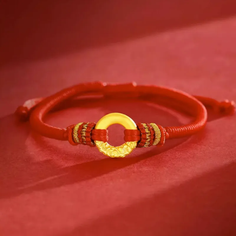 KING TAI SANG Gold Bracelet Unisex-2