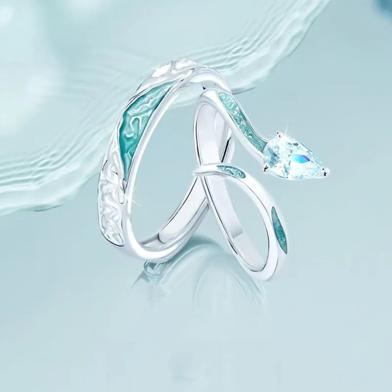 KING TAI SANG 999 Fine Silver Rings Unisex-1