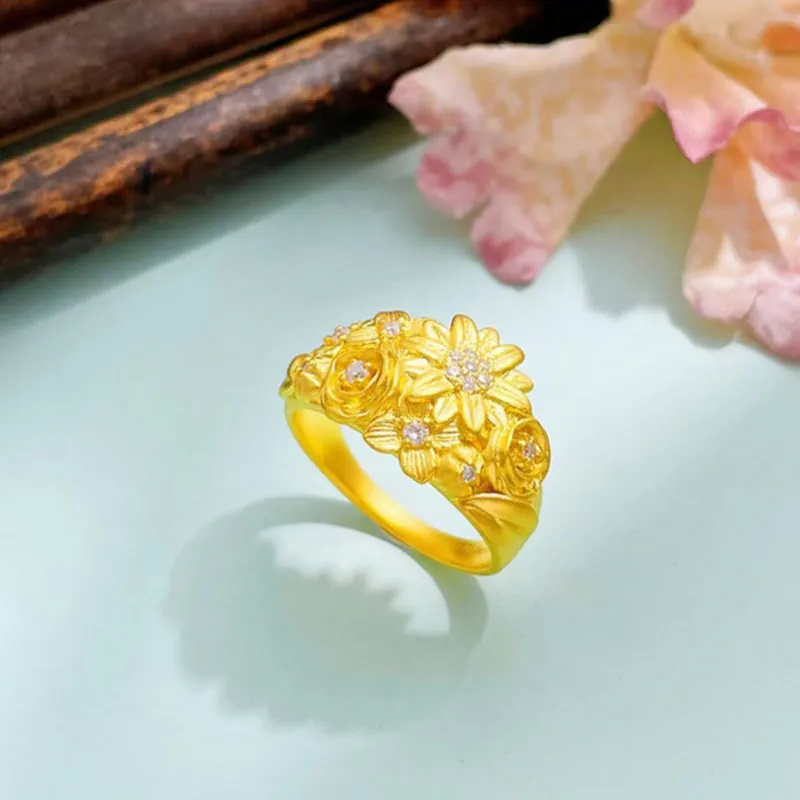 KING TAI SANG Alloy Rings Unisex-1