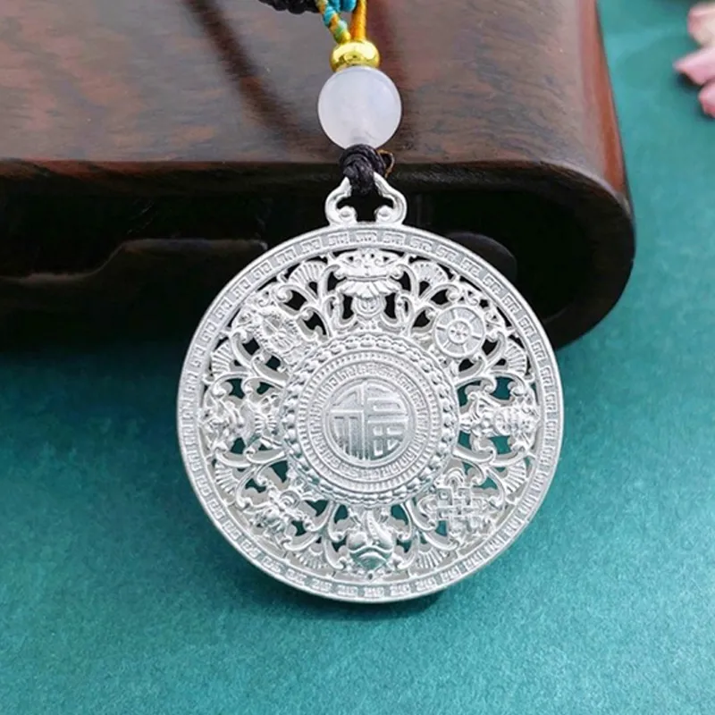 KING TAI SANG 999 Fine Silver Necklaces Unisex-1