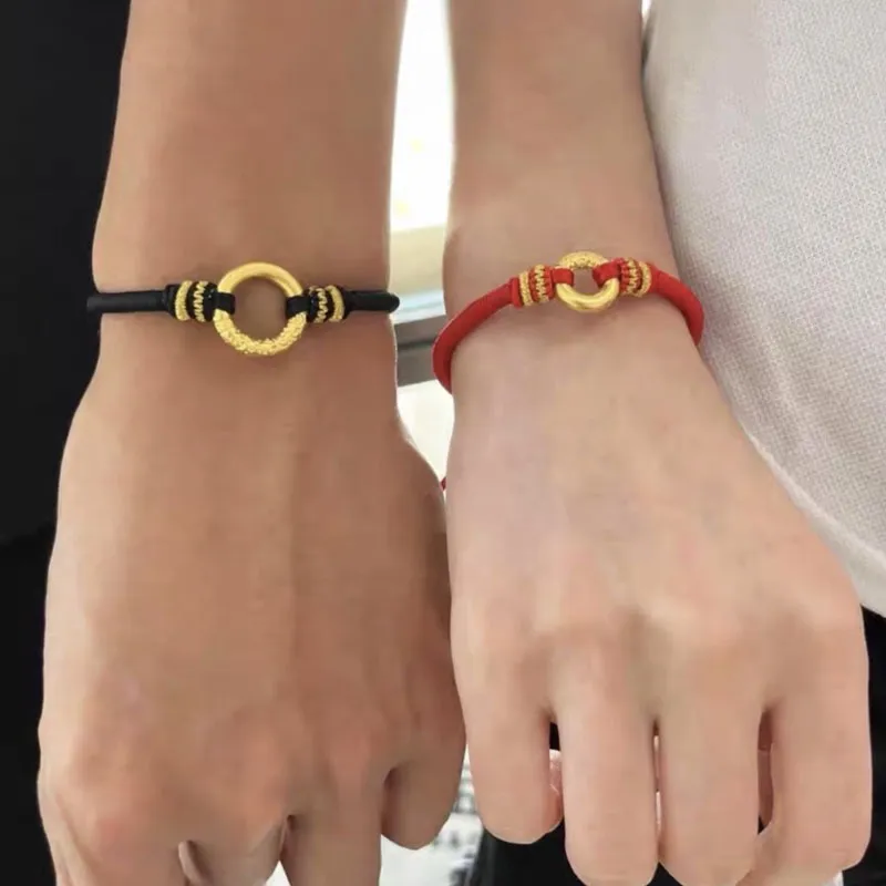 KING TAI SANG Gold Bracelet Unisex-3