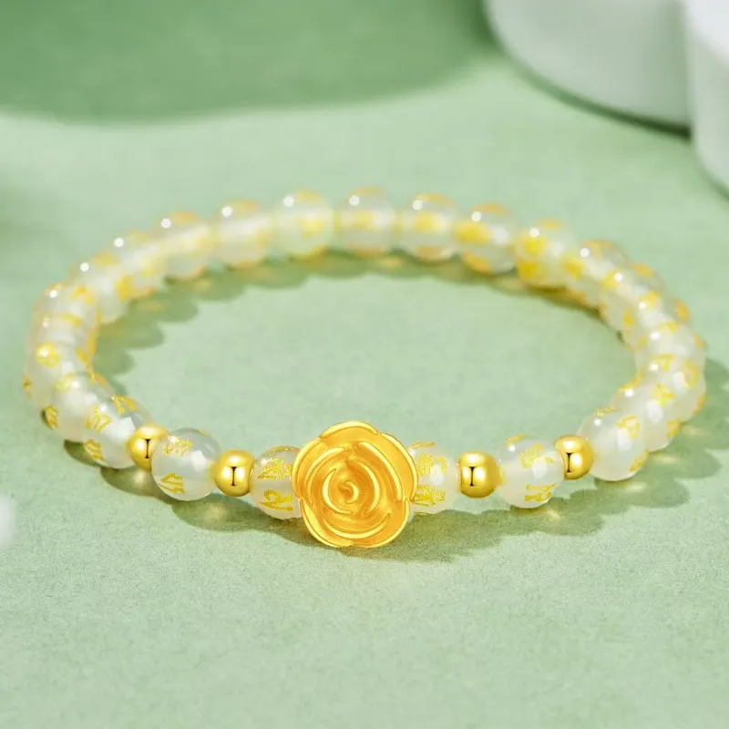 KING TAI SANG Gold Bracelet Unisex-1