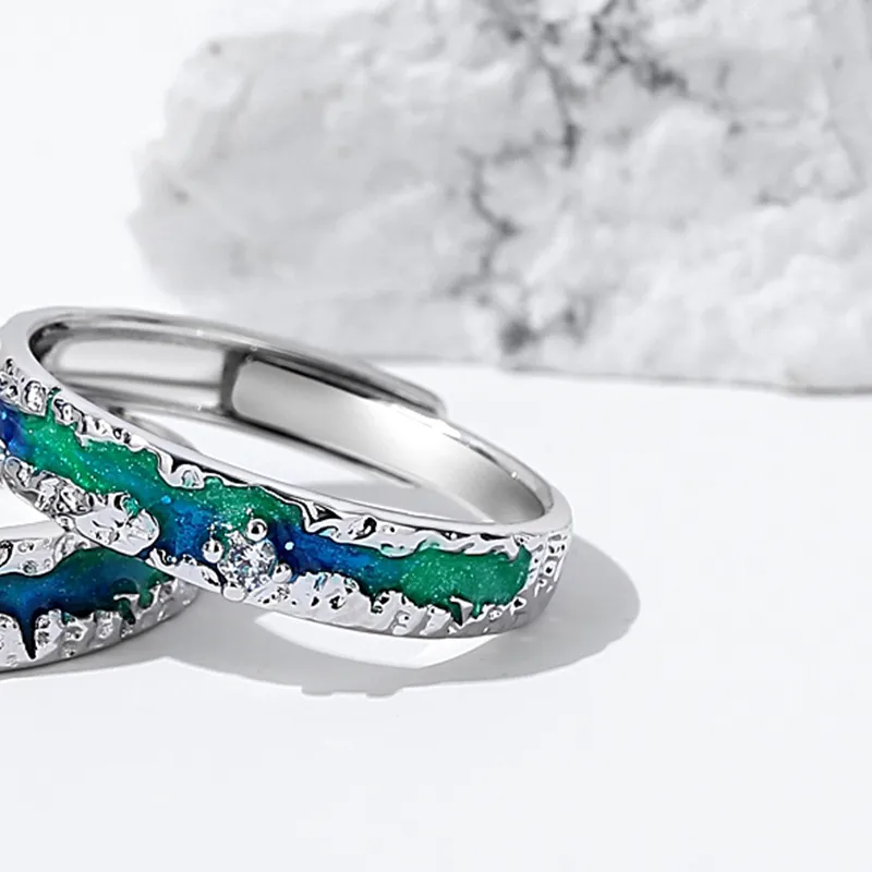 KING TAI SANG S925 Silver Rings Unisex-5