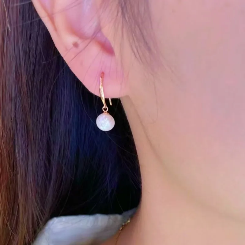 KING TAI SANG Pearl Earrings Unisex-5