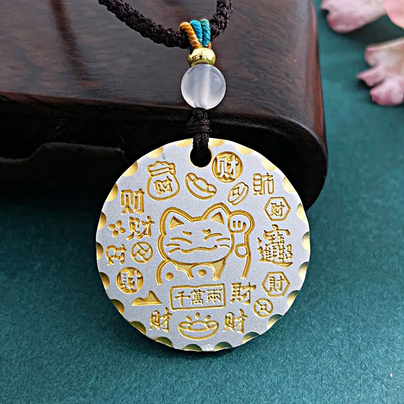 KING TAI SANG 999 Fine Silver Necklaces Unisex-1