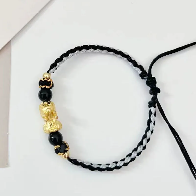 KING TAI SANG Gold Bracelet Unisex-3