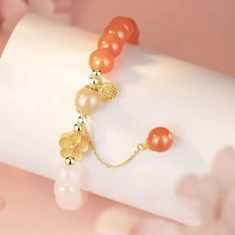 KING TAI SANG Agate Bracelets Unisex-2