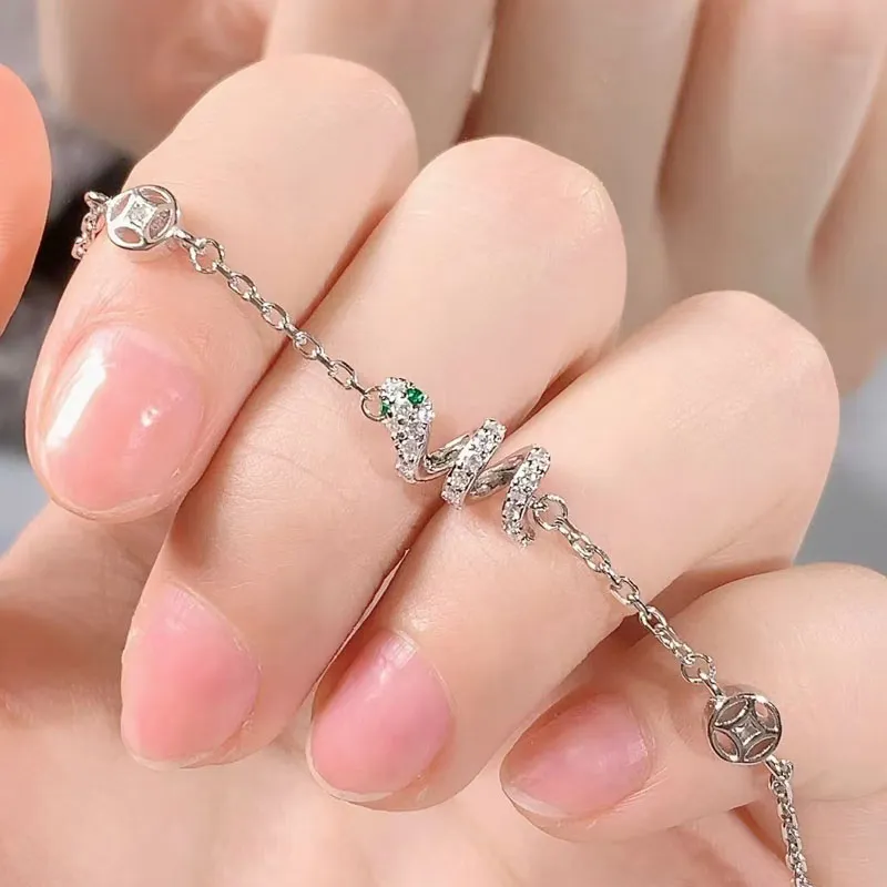 KING TAI SANG S925 Silver Bracelets Unisex-5