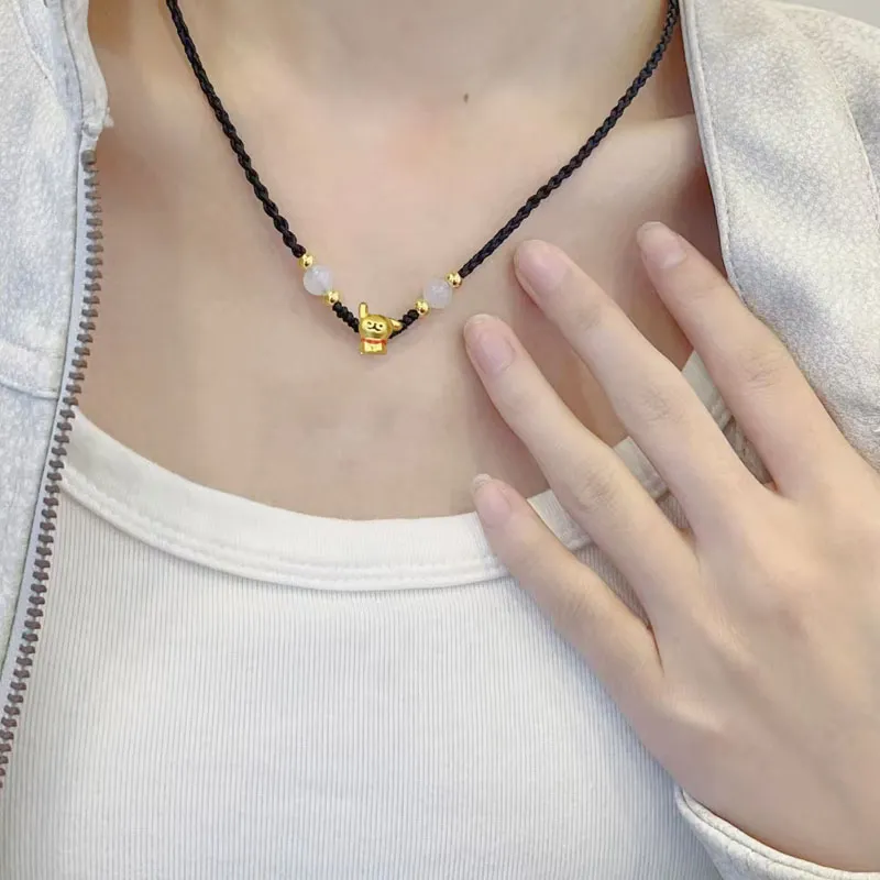 KING TAI SANG 999 Fine Silver Necklaces Unisex-6