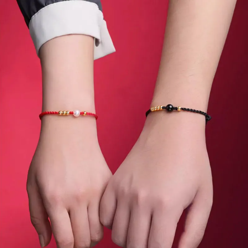 KING TAI SANG Gold Bracelet Unisex-4