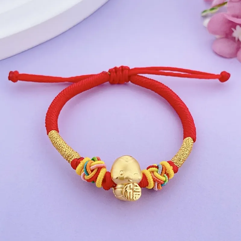 KING TAI SANG Gold Bracelet Unisex-1