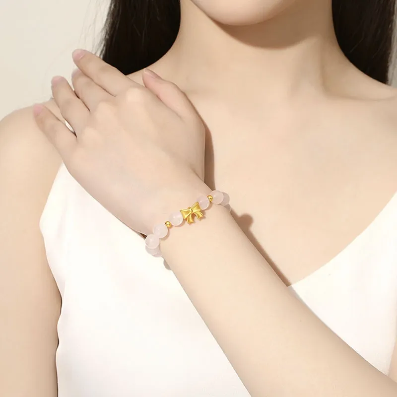KING TAI SANG Gold Bracelet Unisex-5