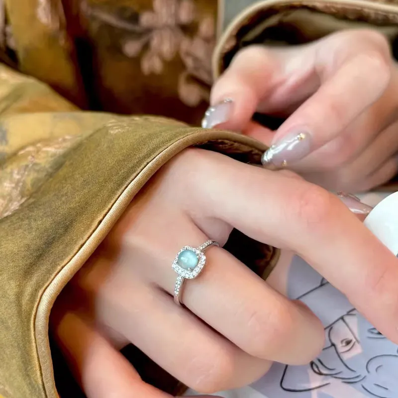 KING TAI SANG Glutinous Jade Rings Unisex-5
