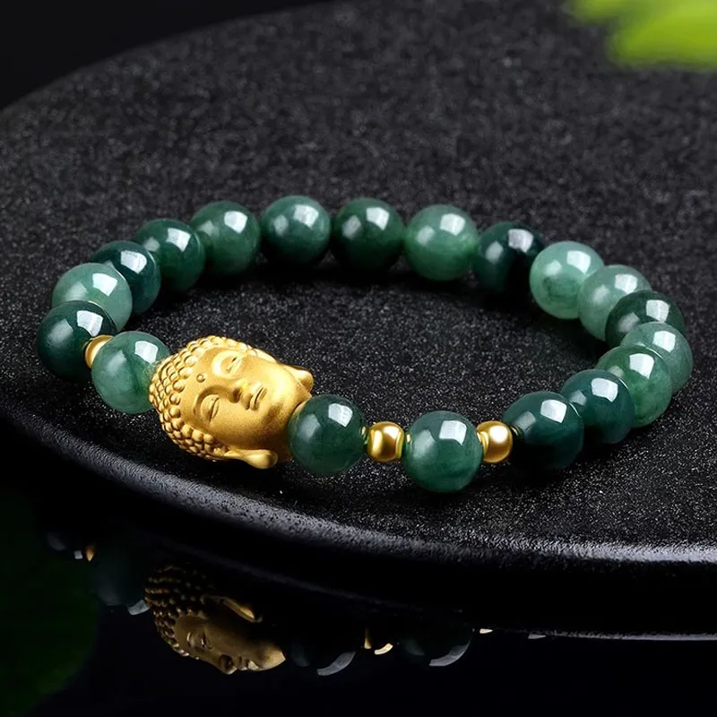 KING TAI SANG Glutinous Jade Bracelets Unisex-7