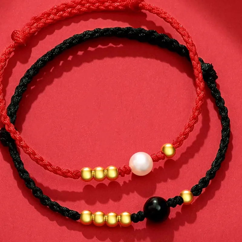 KING TAI SANG Gold Bracelet Unisex-3
