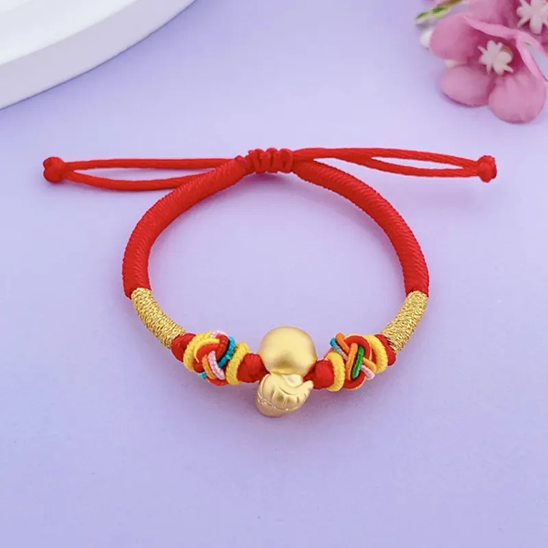 KING TAI SANG Gold Bracelet Unisex-4