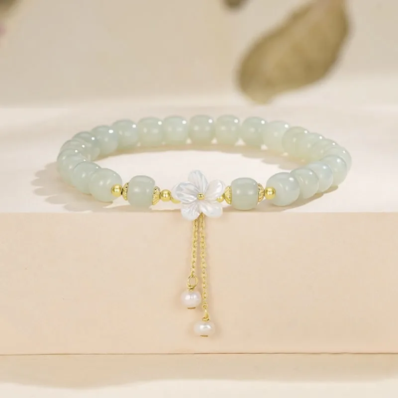 KING TAI SANG Chalcedony Jade Bracelets Unisex-1