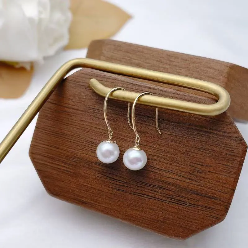 KING TAI SANG Pearl Earrings Unisex-1