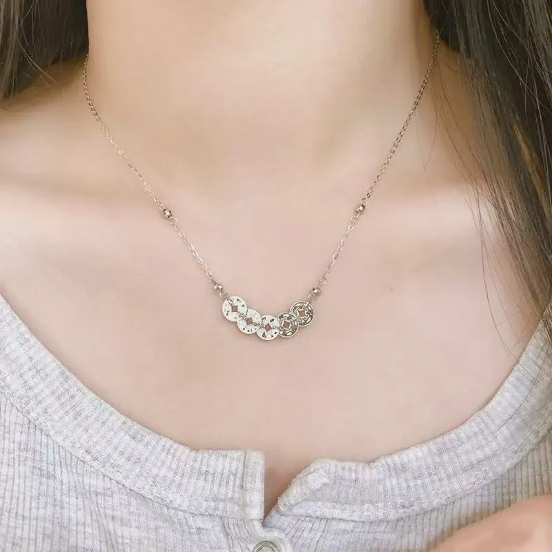 KING TAI SANG 925 Sterling Silver Necklaces Unisex-5