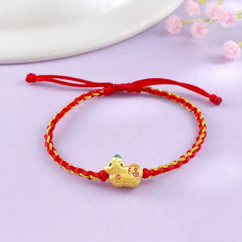 KING TAI SANG Gold Bracelet Unisex-2