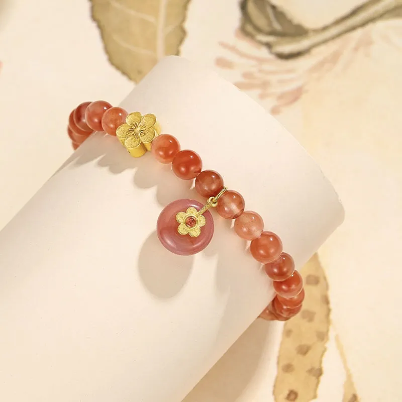 KING TAI SANG Agate Bracelets Unisex-2