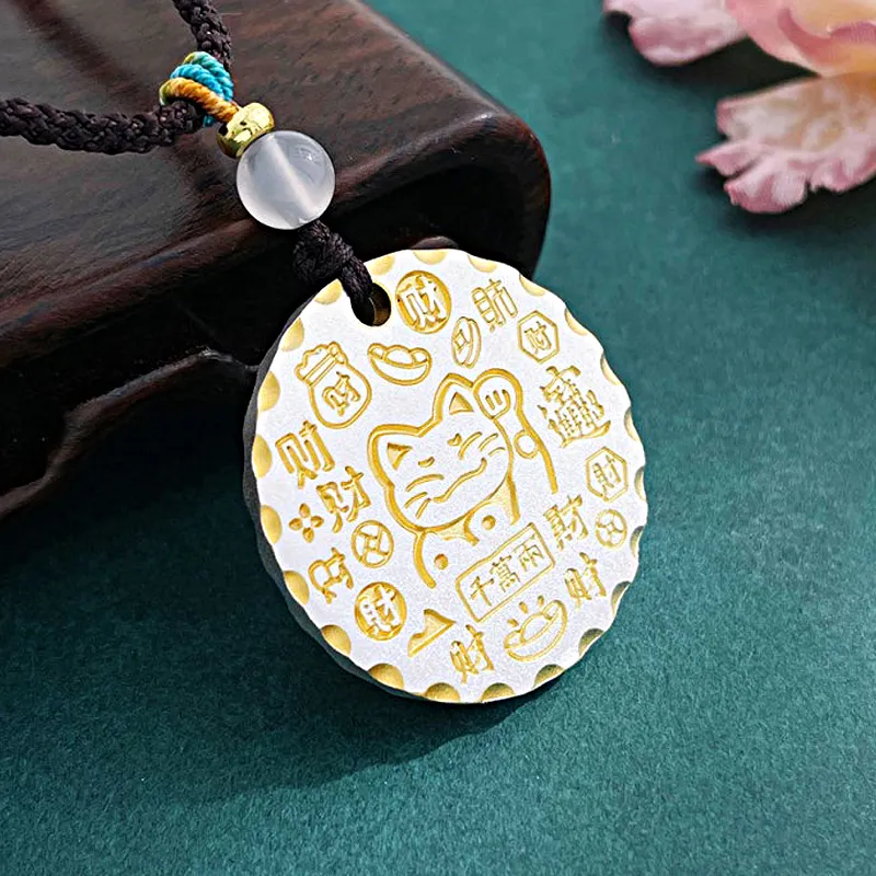 KING TAI SANG 999 Fine Silver Necklaces Unisex-2